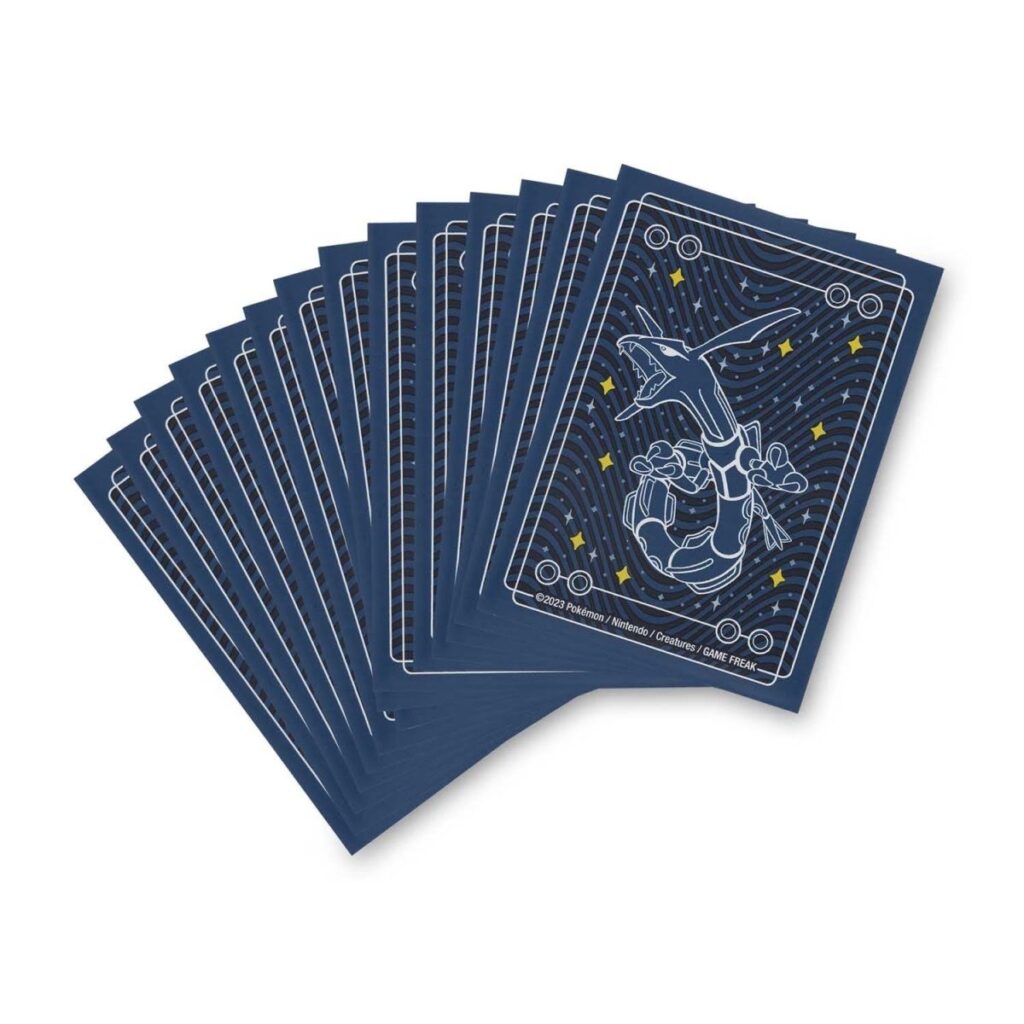 f0186a72-1077-5d5a-ab82-aeb68d2a5644-1024x1024-1.jpg Pokémon TCG: Rayquaza Among the Stars Card Sleeves (65 Sleeves) - Image 1