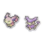 Skitty & Delcatty Pokémon Pixel Pins (2-Pack)