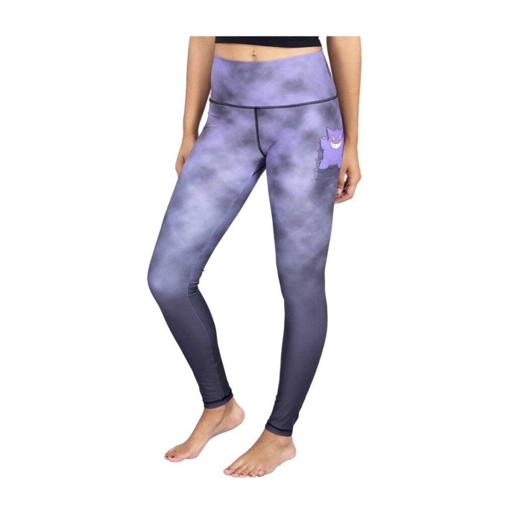 f8a69c23-37c6-58b7-81d2-9a538c676044-1024x1024-1.jpg Gengar Pokémon Spooky Celebration Leggings – Adult - Image 1