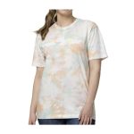Articuno, Zapdos & Moltres Pokémon Take Flight Pink, Yellow & Blue Tie-Dye Relaxed Fit Crew Neck T-Shirt – Adult