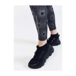 Pokémon Center × Craft: Pikachu Charge Black 7/8 Length Leggings – Women - Image 4